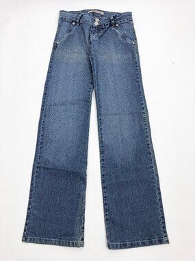 Fiorana Women's Size 10 Embroidered 1 Hip Pocket Jeans New With Tags